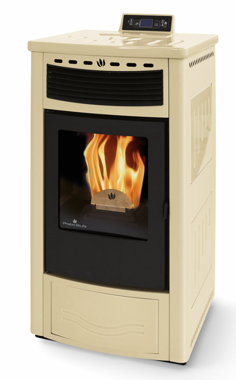Pelletofen aus Keramik - ORIGINE PHEBO Maia 12.7 kW