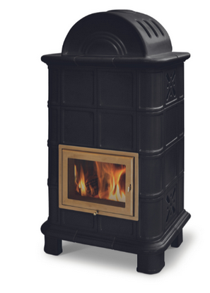 Holzofen aus Keramik - ORIGINE PHEBO Diana-Dôme 11,8 kW