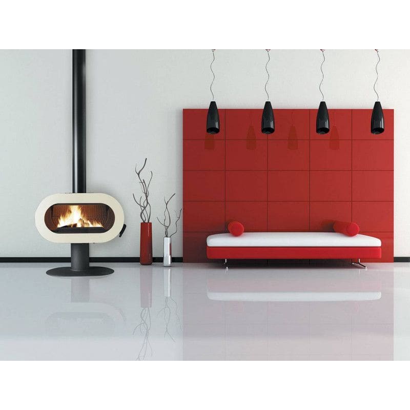 Holzofen FIFTY PLUS SUR PIED EMAILLE- INVICTA