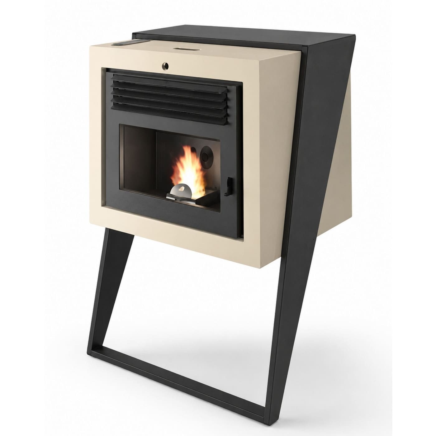 Pelletofen suspendu - ORIGINE PHEBO Q-bix 7.8 kW