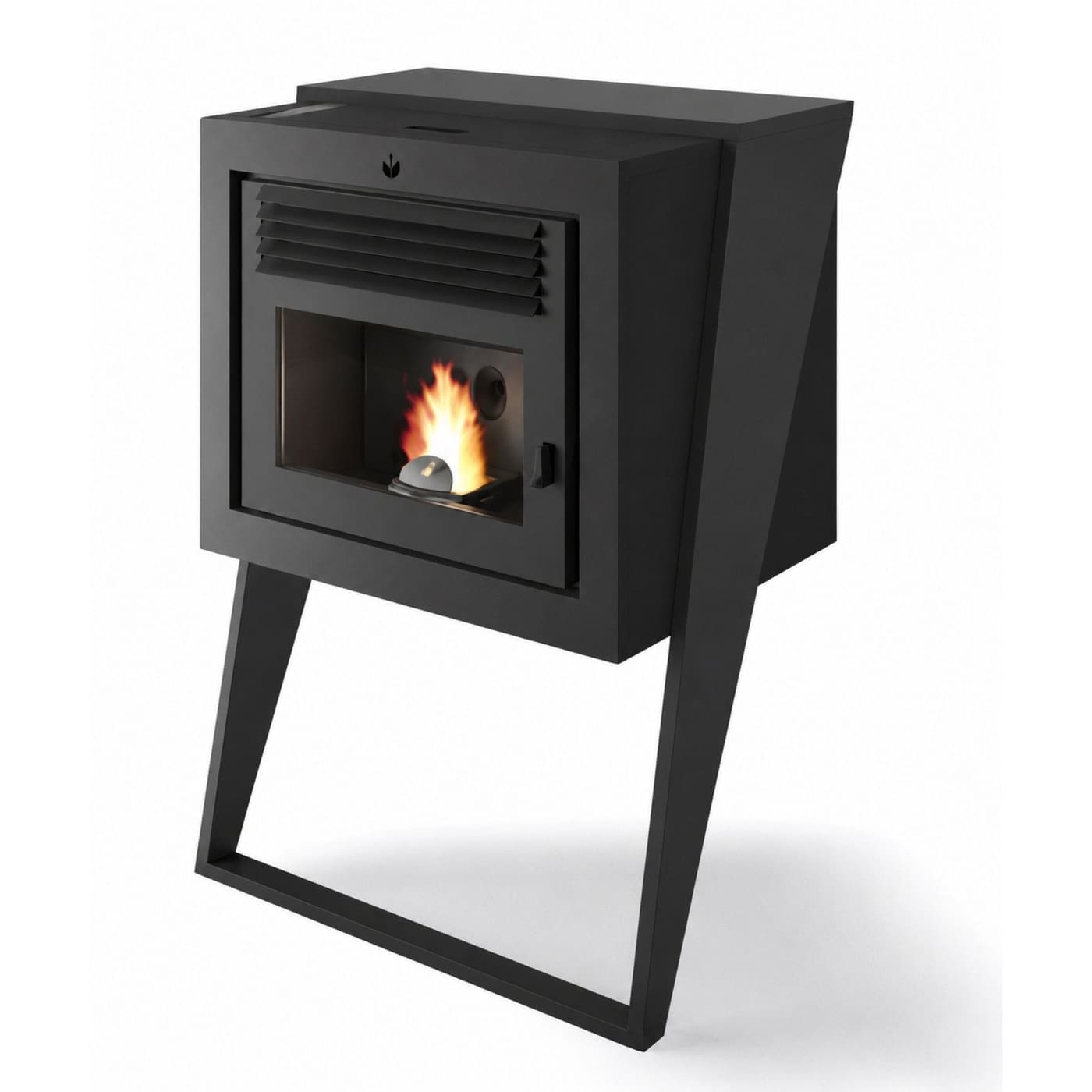 Pelletofen suspendu - ORIGINE PHEBO Q-bix 7.8 kW