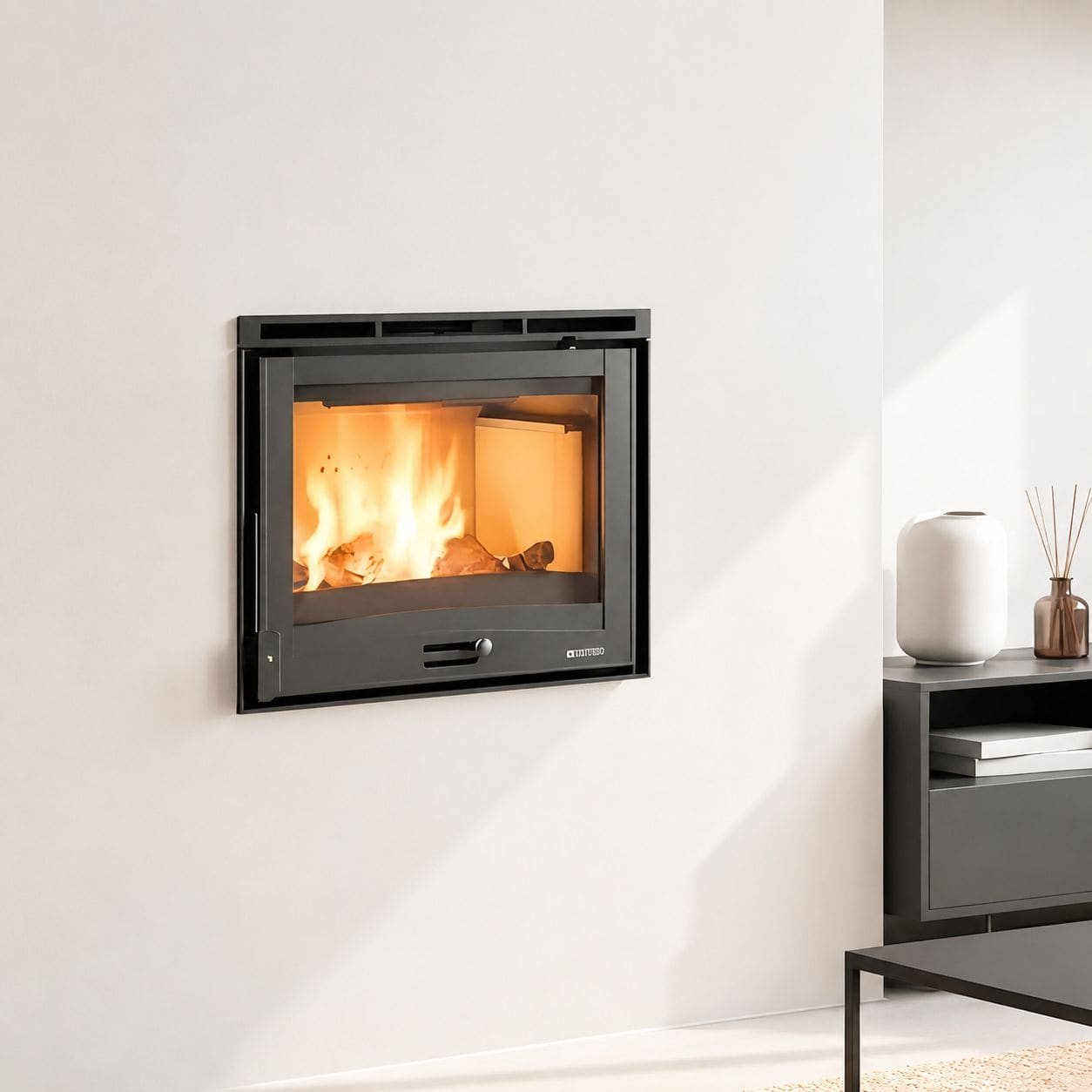Belüfteter Holzeinsatz - LA NORDICA Inserto 60.16 6,5 kW