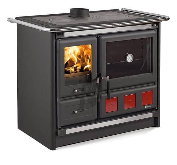 Holz-Küchenherd anschließbar - LA NORDICA Rosa XXL.16 Stahl 10,5 kW