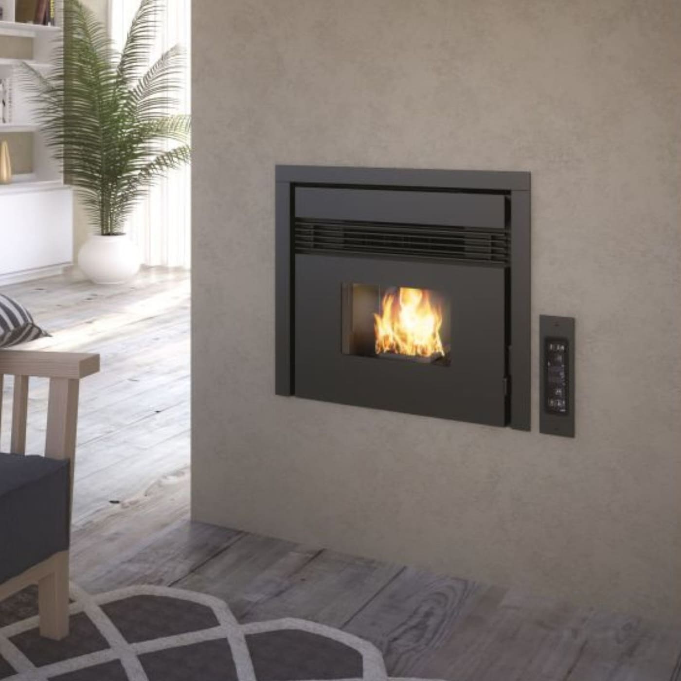 Belüfteter Pelletofen - PUNTO FUOCO Prezzemolo 6,5 kW