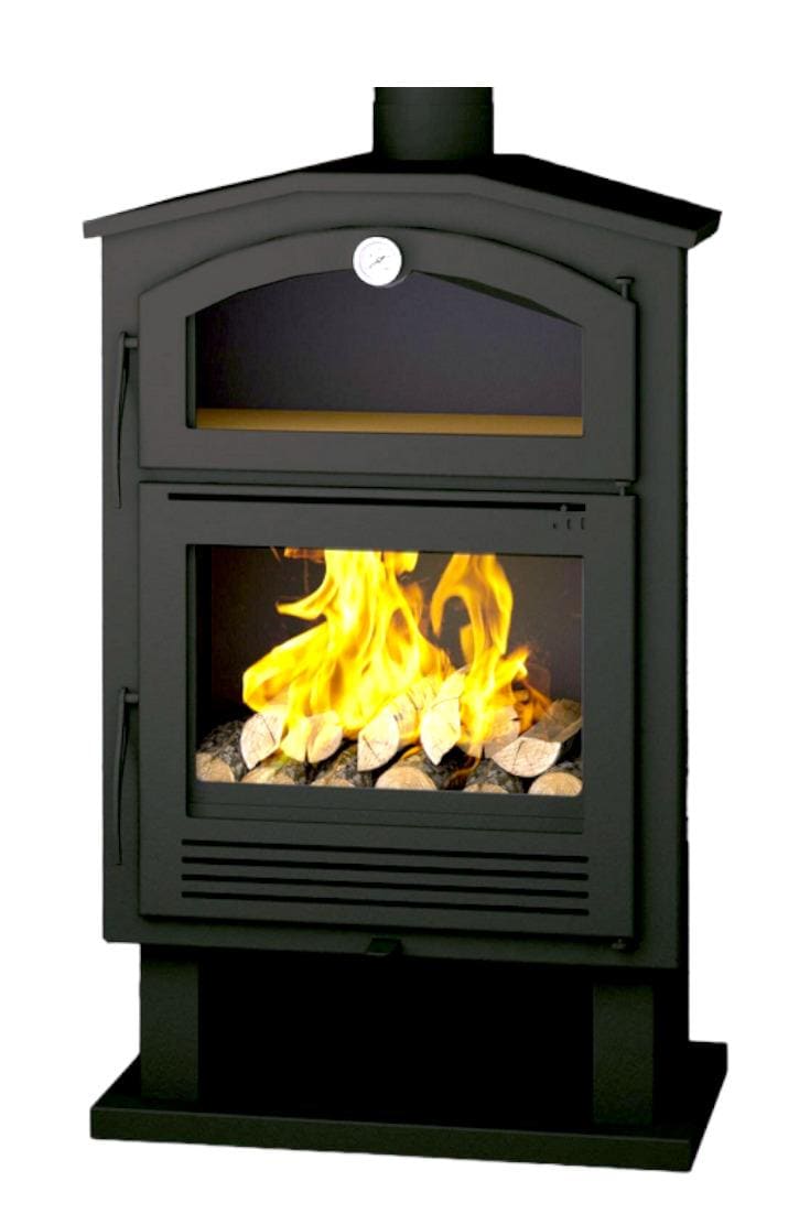 Holzofen mit Backfach - FIREMATIC Jersey 9.5 kW
