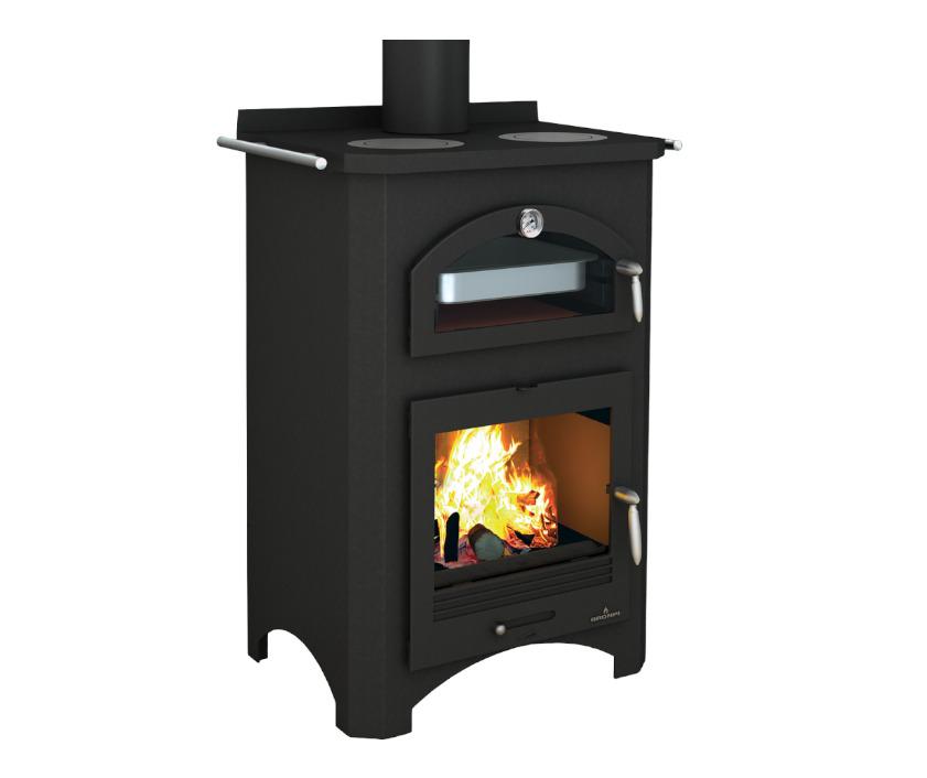 Holz-Küchenherd mit Backfach - BRONPI Monza 9 kW