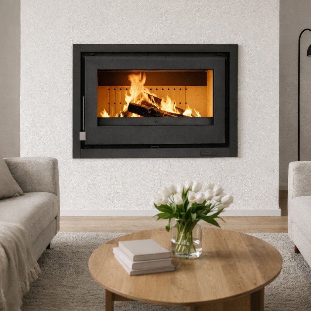 Ventilated wooden Einsatz - FIREMATIC Waco 12,6 kW