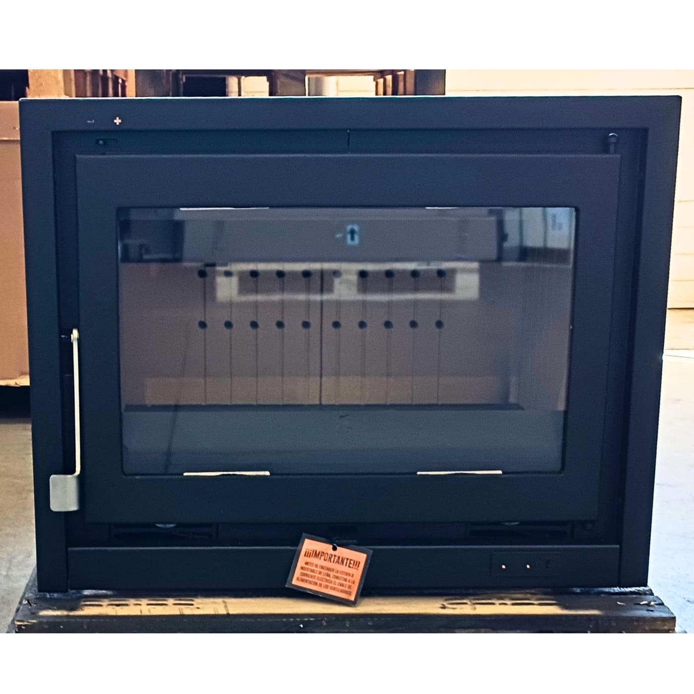 Ventilated wooden Einsatz - FIREMATIC Waco 12,6 kW