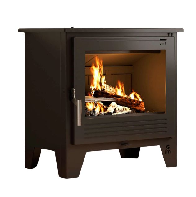 Holzofaus Gusseisen Stahl - FIREMATIC Tulsa 9.5 kW