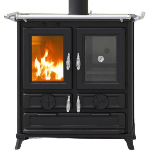 Holz-Küchenherd aus Gusseisen - THERMOROSSI Klaretta Evo 8,2 kW