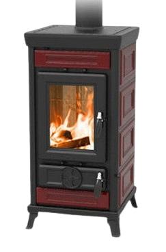 Holzofen aus Keramik - THERMOROSSI Sofia Evo 5 Maiolica 7.3 kW