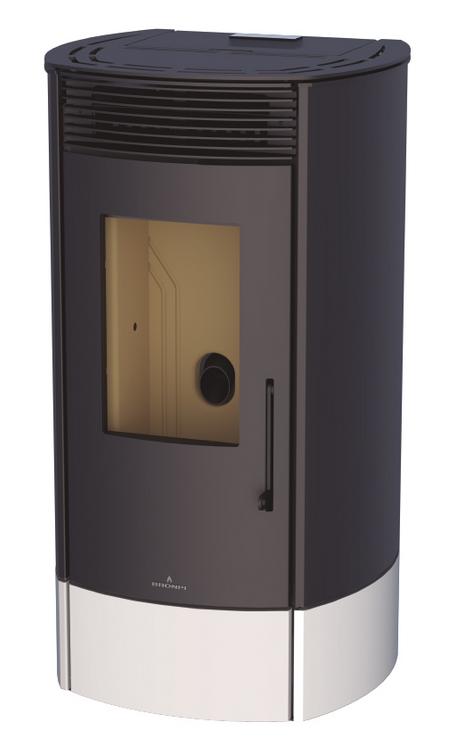 Pelletofen kanalisierbar - BRONPI Trebol 8 kW
