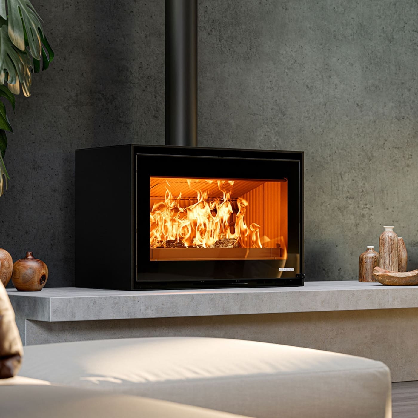 Holzeinsatz Premium - THERMOROSSI Skyline 800 5.7 kW