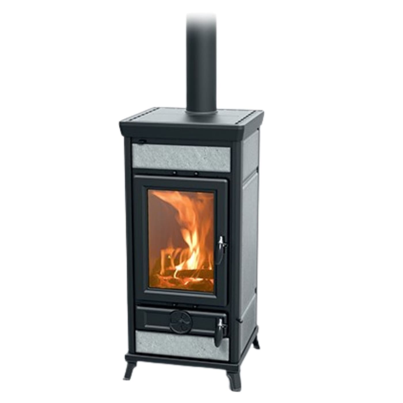 Holzofen en pierre - THERMOROSSI Vittoria Evo6 Stone 12.7 kW
