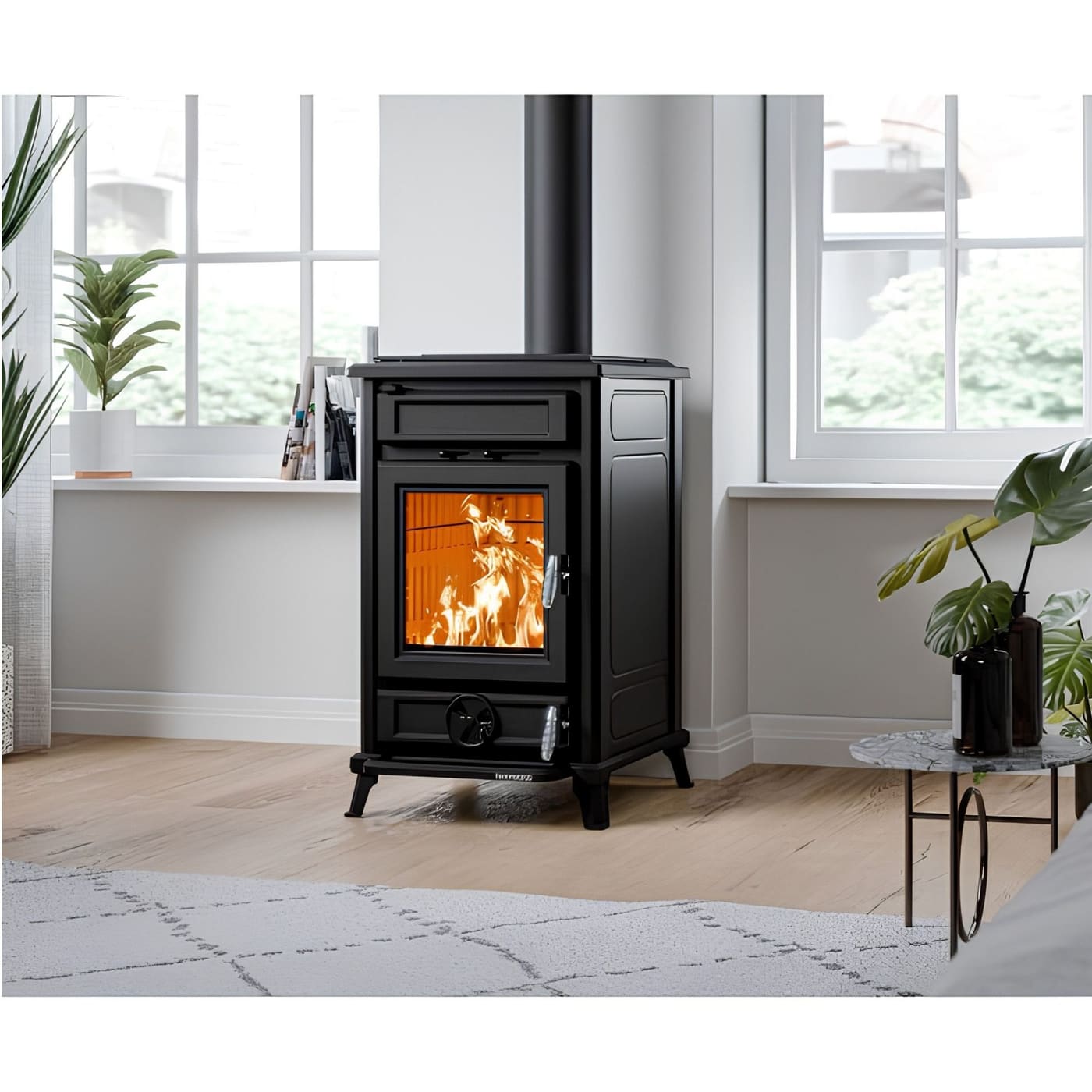 Gusseisen-Holzofen - THERMOROSSI Filò Evo 10.8 kW