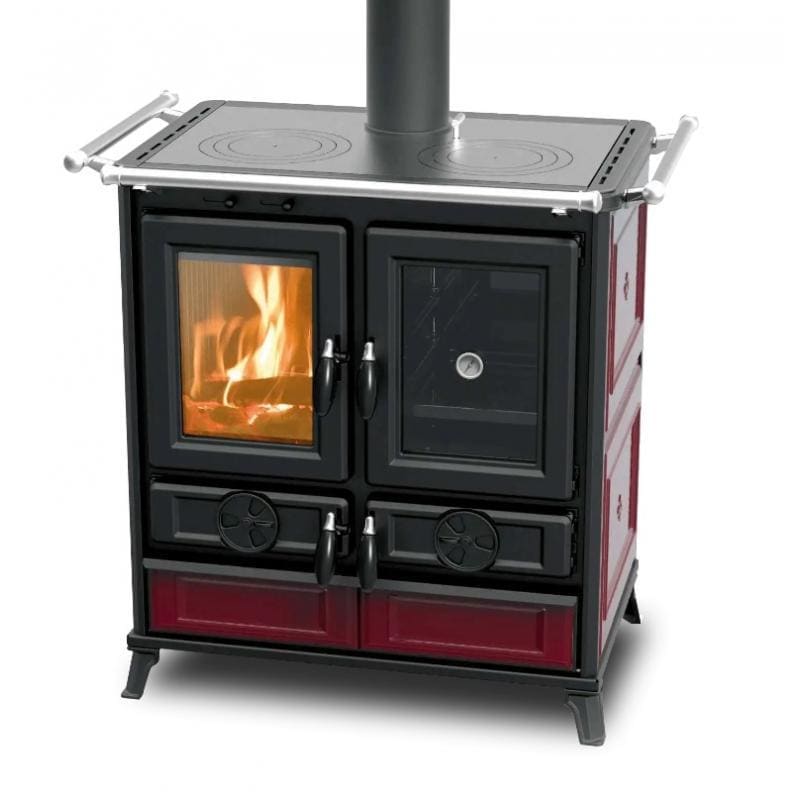 Holz-Küchenherd aus Keramik - THERMOROSSI Violetta Evo 8,2 kW