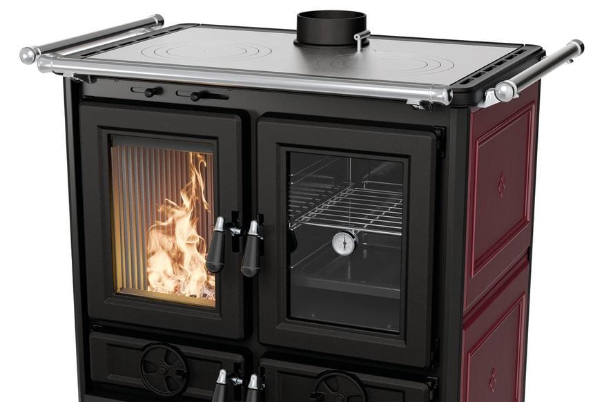Holz-Küchenherd aus Keramik - THERMOROSSI Violetta Evo 8,2 kW