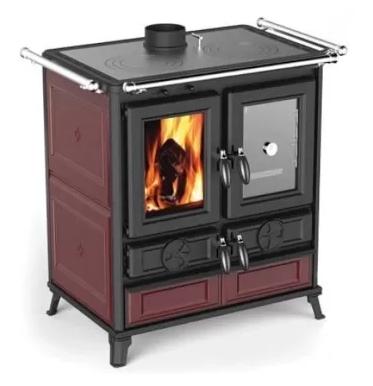 Holz-Küchenherd aus Keramik - THERMOROSSI Violetta Evo 8,2 kW