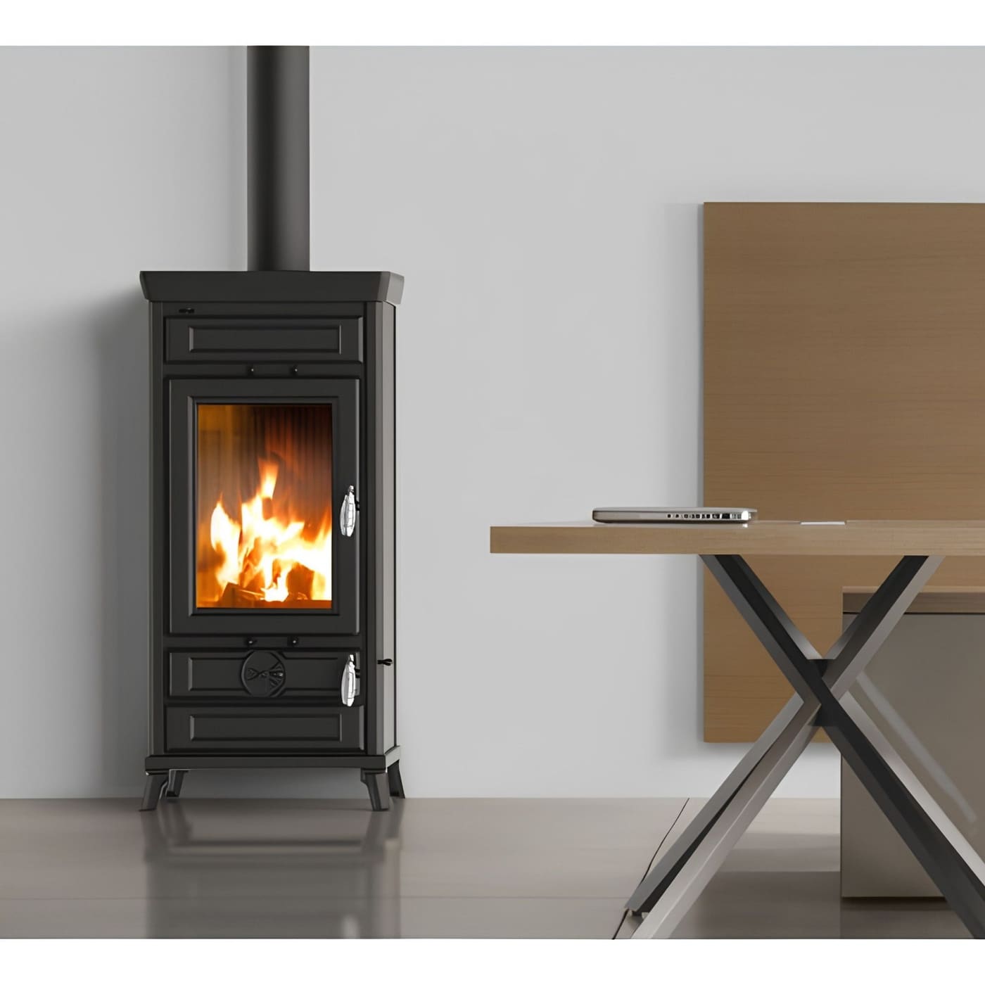 Gusseisen-Holzofen - THERMOROSSI Vittoria Easy 12.7 kW
